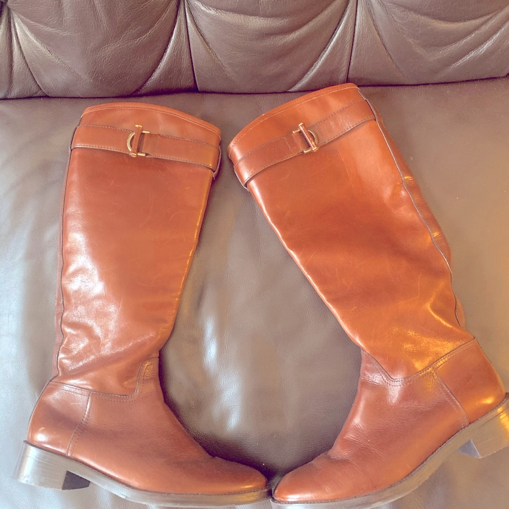 Tory Burch tall riding Boots